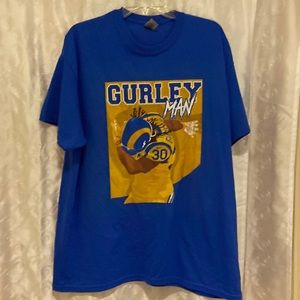 Gurley Man LA Rams Todd Gurley T-Shirt Size Mens XL 🔥